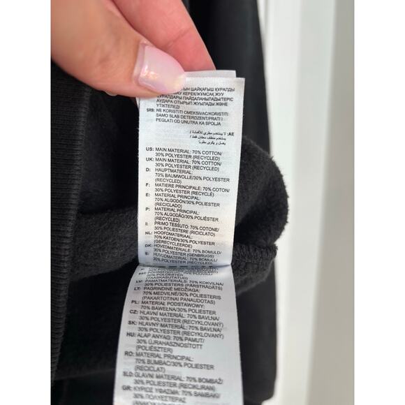 Adidas Originals Boxing Club Hoodie Black Red Graphic London Men’s Size Medium - Picture 6 of 8